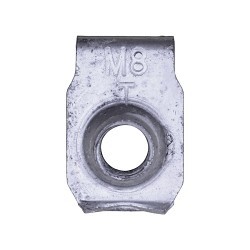 AU-VE-CO Products 12667 U-Nut, Measurement System: Metric, M8-1.25